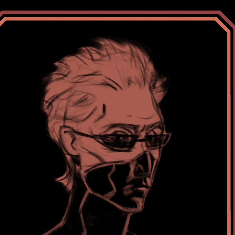 Akuma portrait concept art