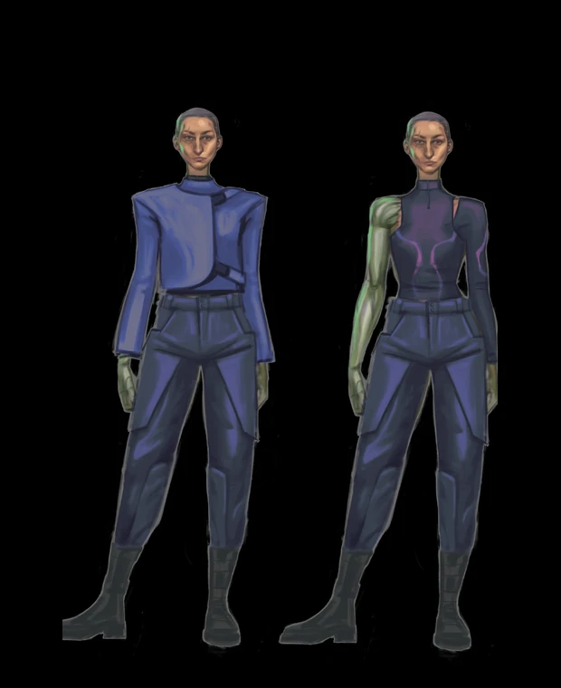 Blaz full-body concept art